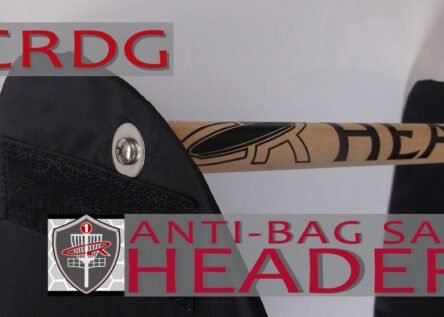 Chain Reaction Disc Golf Header For HeroPack Anti BAG-SAG beam.