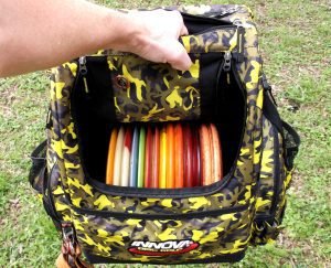 Chain Reaction Disc Golf Header For HeroPack Anti BAG-SAG beam.