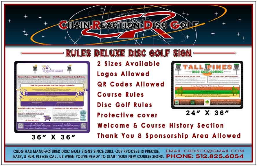 RULES DELUXE SIGN