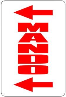 Chain Reaction Disc Golf's Disc Golf Mando Sign.