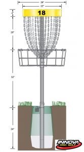 Innova DISCatcher Pro 28 Target mounting picture