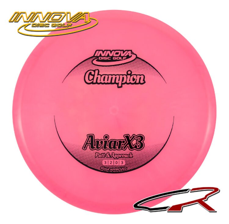 Innova Champion AviarX3 Golf Discs in Pink