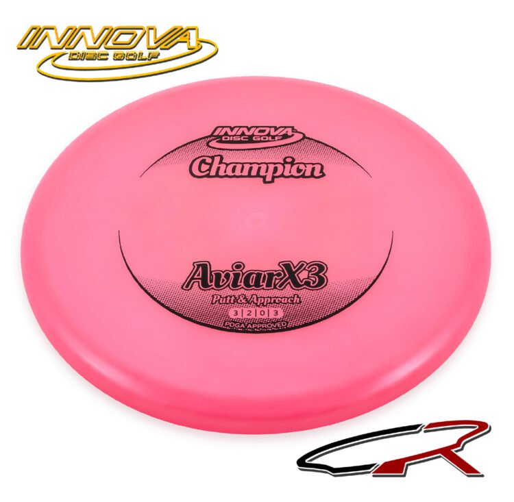 Innova Champion AviarX3 Golf Discs in Pink