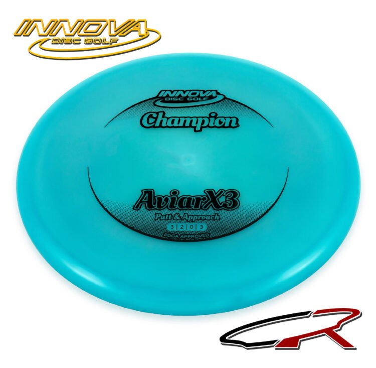 Innova Champion AviarX3 Golf Discs in Blue