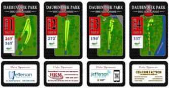 Chain Reaction Disc Golf's Disc Golf Sponsor Sign gallery-1