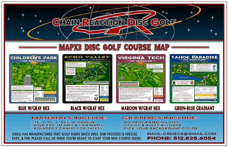 CRDG COURSE MAPX3 SIGN
