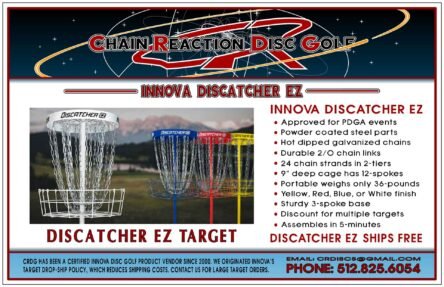 Innova DISCatcher EZ Target for disc golf.